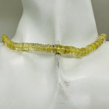 Load image into Gallery viewer, Citrine from Brazil Faceted Rondelle 8* Strand | 6x2mm | Yellow | 85 Beads |