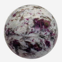 Load image into Gallery viewer, Garnet Crystal 597g Sphere | 2 7/8" | Red White | 1 Collector's Item