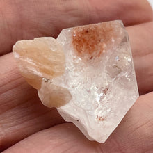 Load image into Gallery viewer, Apophyllite Stilbite 12g Collectors Crystal Pyramid | 24x26x11mm | Clear, Pink |