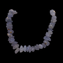 Load image into Gallery viewer, Oregon Holly Blue Chalcedony Agate 94 Grams | 12X11X8 19X13X9 | Blue | 59 Beads|