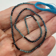 Load image into Gallery viewer, Sapphire AAA Faceted Bead 13" Strand | 2mm | Blue, Dark Blue | 150 Beads |