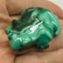 Load image into Gallery viewer, Malachite 53g Gemstone Carving Frog Figurine | 1 Specimen |
