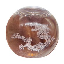 Load image into Gallery viewer, Dragon in Quartz Sphere 233g(8oz) | 55mm (2.2") | Clear | 1 Display Specimen |