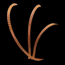 Load image into Gallery viewer, 14K Rose Gold Foxtail Necklace | 2mm | 3.3g | 17 Inch |
