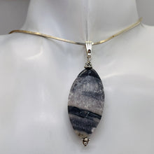 Load image into Gallery viewer, Mookaite Stormy Weather Sterling Silver Marquise | 2 1/4" Long | Gray Black |