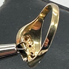 Load image into Gallery viewer, Natural Diamonds Solid 14K Yellow Gold Ring Size 6 3/4 9982AL