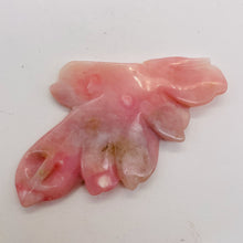 Load image into Gallery viewer, 84cts Hand Carved Pink Peruvian Opal Flower Bead | 130x48x6mm |