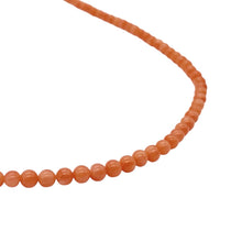 Load image into Gallery viewer, AAA+ Natural Deep Salmon Coral 2mm-3mm Bead 9 inch Strand 2615HS