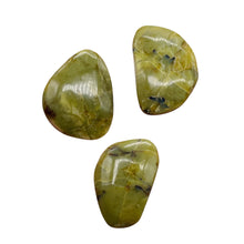 Load image into Gallery viewer, Turquoise Faustite Freeform Beads| 28x19 to 27x18m | Chartreuse, Black| 3 Beads|