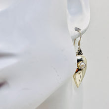Load image into Gallery viewer, Fresh Water Pearl Sterling Silver Drop Earrings | 1 3/4" Long |