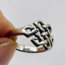 Load image into Gallery viewer, Sterling Silver Celtic Knot Ring | Size 6.75 | Silver | 1 Ring |
