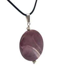 Load image into Gallery viewer, Dusty Rose Twister! 1 Mookaite Solid Serling Silver Pendant 503519B