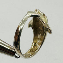Load image into Gallery viewer, Leaping Dolphin Sterling Silver Designer Ring ' Size 5.25 ' Silver ' USA