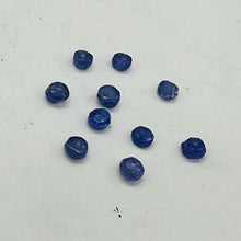 Load image into Gallery viewer, Tanzanite (approx 2.5cts) Rondelle Bead Parcel | 3x2mm | Blue | 10 Beads |
