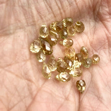 Load image into Gallery viewer, 1 Natural Golden Yellow Zircon Faceted Briolette Bead 6942