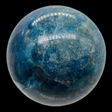 Load image into Gallery viewer, Apatite 435g Meditation Sphere | 2.63" | 66mm | Blue, White | 1 Display Specimen