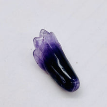 Load image into Gallery viewer, 1 Exquisitely Carved Natural Untreated Amethyst Lily Flower 109612