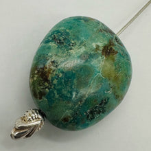 Load image into Gallery viewer, Turquoise Natural Focal 8g Nugget Bead | 22x16x11mm | Blue | 1 Bead |