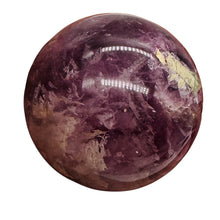 Load image into Gallery viewer, Lepidolite Purple Mica 134g Sphere | 1 3/4 in | Purple, White | 1 Specimen |