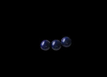 Load image into Gallery viewer, Rare Three Natural Lapis 8mm Round Beads 10265A