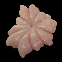 Load image into Gallery viewer, Peruvian Opal Double Drill 54ct Flower | 48x48x5mm | Pink | 1 Pendant Bead |