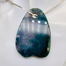 Load image into Gallery viewer, Hand Carved Bloodstone Jasper Bead Pendant Bead | 60x43x6mm | 1 Bead |