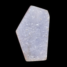 Load image into Gallery viewer, Chalcedony Druzy 42ct Designer Cut Pendant Bead| 31x18x9mm| Blue| 1 Pendant Bead