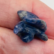 Load image into Gallery viewer, Unique Soaring Carved Sodalite Eagle Figurine | 25x14x7.5mm | Blue White