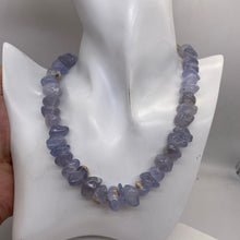 Load image into Gallery viewer, Oregon Holly Blue Chalcedony Agate 95 Grams | 14X11X6 15X10X10 | Blue| 56 Beads|