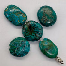 Load image into Gallery viewer, Turquoise Nugget Beads | 23x7 to 20x7mm | 20gtw | Blue, Black | 5 Beads |
