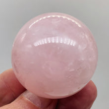 Load image into Gallery viewer, Rose Quartz Sphere | 89g ( 3.1 oz) | 41mm (1.6") | Pink | 1 Display Specimen |