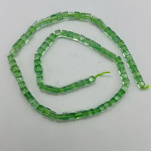 Load image into Gallery viewer, Fluorite AAA Cube Bead Parcel | 4x4mm | 8" Long | Green | 45 Beads |