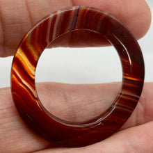 Load image into Gallery viewer, So Hot! Carnelian Agate Orange Picture Frame Bead | 37x3.5mm | 23mm opening |
