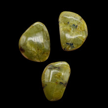 Load image into Gallery viewer, Turquoise Faustite Freeform Beads| 28x19 to 27x18m | Chartreuse, Black| 3 Beads|