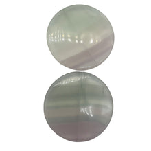 Load image into Gallery viewer, Springtime Pastel Fluorite Pendant Bead | 50x9mm | 2 Beads |