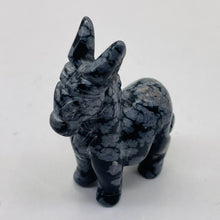 Load image into Gallery viewer, Hand-Carved Standing Donkey Burro | 1 Figurine | | 42x21x19mm | Black White