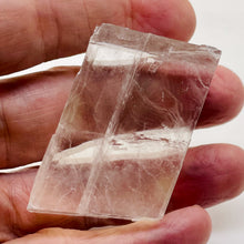 Load image into Gallery viewer, Optical Calcite / Iceland Spar Natural Display Specimen |70G|45x32x17mm| Clear|