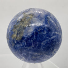 Load image into Gallery viewer, Sodalite Sphere 300g (10.5oz) Display Specimen | 63mm (2.5") | Blue White | 1 |