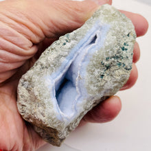 Load image into Gallery viewer, Chalcedony 222g Natural | 3 3/4x1 3/4x 1 1/2" | White Gray | 1 Specimen