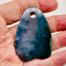 Load image into Gallery viewer, Hand Carved Bloodstone Jasper Bead Pendant Bead | 60x43x6mm | 1 Bead |