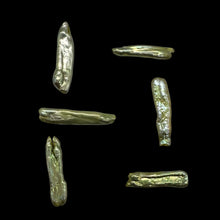 Load image into Gallery viewer, Fab Biwa Style Pistachio Green FW Pearls | 20x7x5mm to 34x7x5mm | 6 Pearls |