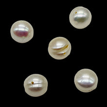 Load image into Gallery viewer, Heavenly Two Creamy Chinese Freshwater Pearl Beads | 9.5mm | 2 Pearls |