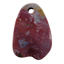 Load image into Gallery viewer, Fancy Jasper Pendant | 62x42x7mm | Mauve Pink | 1 Bead
