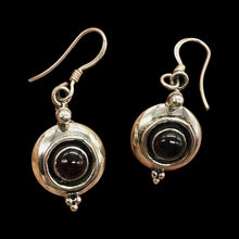 Load image into Gallery viewer, Fabulous! Red Garnet W/ Solid 925 Sterling Silver Drop/Dangle Earrings! 4696