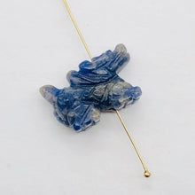 Load image into Gallery viewer, Wild 2 Sodalite Hand Carved Winged Dragon Beads | 21x14x9mm | Blue white