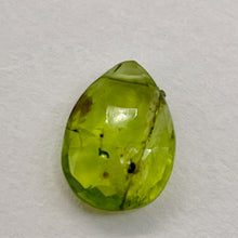 Load image into Gallery viewer, Faceted Peridot Briolette Bead | Green | 11x8x4mm | 2.85 ct |
