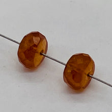 Load image into Gallery viewer, Amazing AAA Spessarite Garnet Faceted Roundel Bead 7468