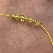 Load image into Gallery viewer, 3 Very Rare 3-3.5mm Gem Chrysoberyl Beads 1307C