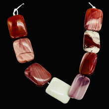 Load image into Gallery viewer, Exotic Imperial Jasper 25x18x5mm Bead 8 inch Strand 10272HS