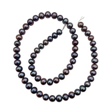 Load image into Gallery viewer, Spectacular Natural Forget-Me-Not Hued 6.5mm Freshwater Pearl Strand 103079